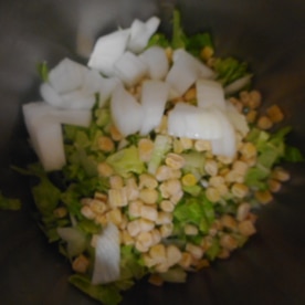 新玉ねぎとキャベツのコーンのかき揚げ レシピ 作り方 By Mococo05 楽天レシピ